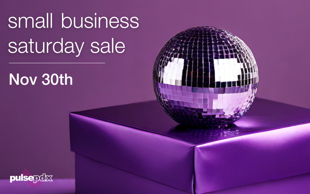 Small Business Saturday Sale